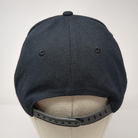 Nike True Snapback Hat Black One Size Big Swoosh Embroidered Outdoor - Picture 6 of 10